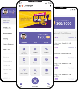 Loyaltyxpert application dashboard image
