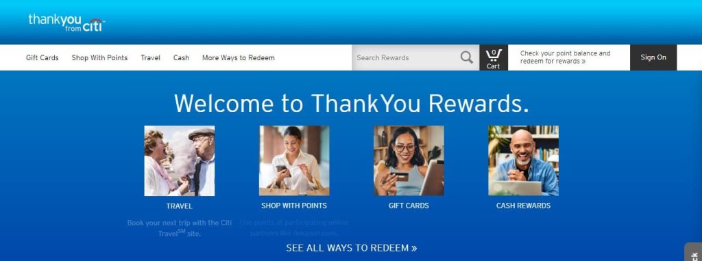 CitiBanks Citi Thankyou Rewards