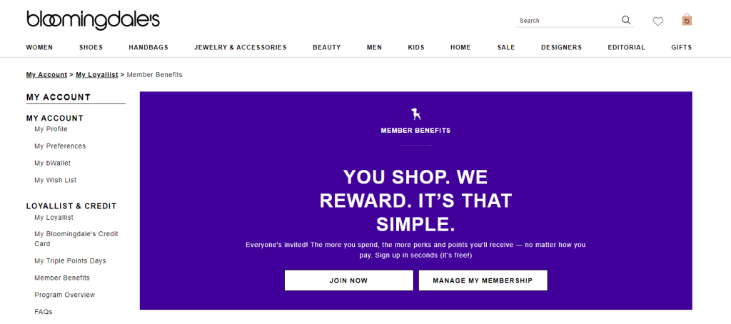 Fashion Loyalty Program